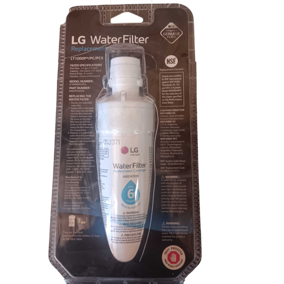 LG LT1000PC Refrigerator Water Filter (New, Open Packaged Item) - Picture 4 of 8